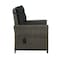 Alaterre Furniture Asti All-Weather Wicker 4-Piece Outdoor Seating Set, Weight: 84.62 AWWF033FF - alternate 2